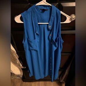 Forever 21 button up tank dress